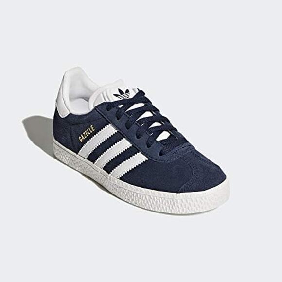 Kids adidas Originals Gazelle Shoes Night Indigo | Chicago  NWT adidas Originals Boy’s Gazelle Sneaker Navy/White Size 6.5 Classic Style